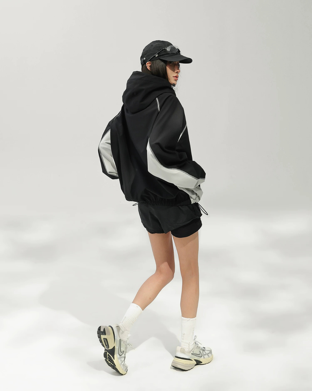 Nylon Zip-Up Blouson ACS0374