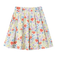 Floral Print Skirt / White T-Shirt WEO0030