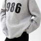 Number Logo Sweat Tops ICM0005