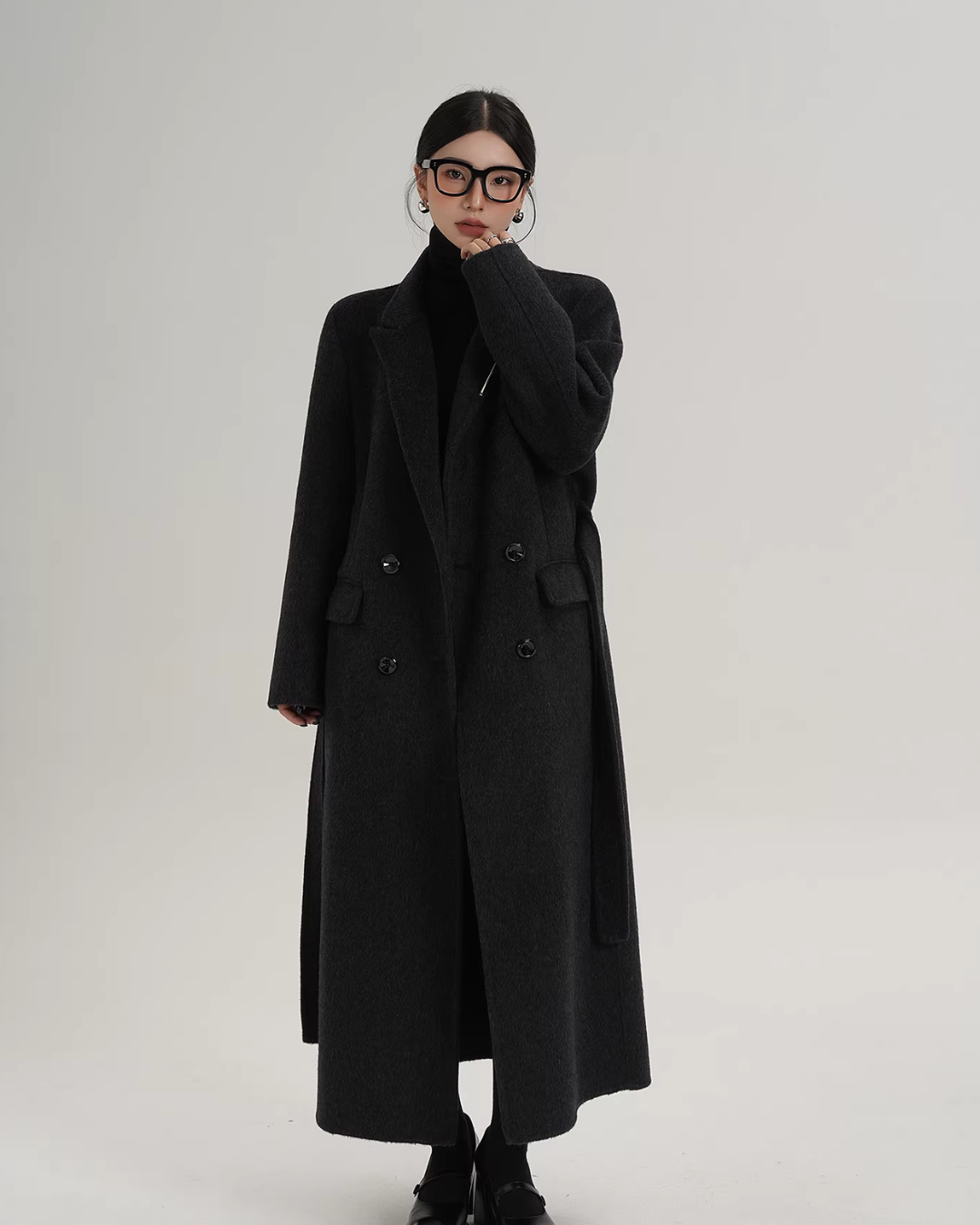 Mode Wool Long Coat SRS0404