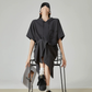 Short-Sleeve Sweatshirt Hoodie / Wrap Skirt FER0278