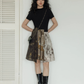 Patchwork-Style Docking Mini Dress VAS0198