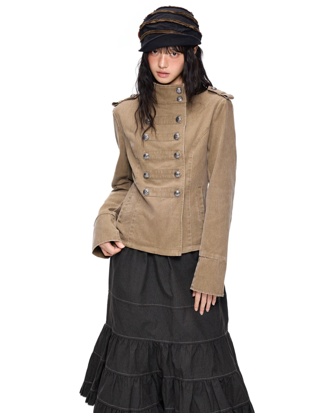 Napoleon Washed Vintage Denim Jacket EZK0110