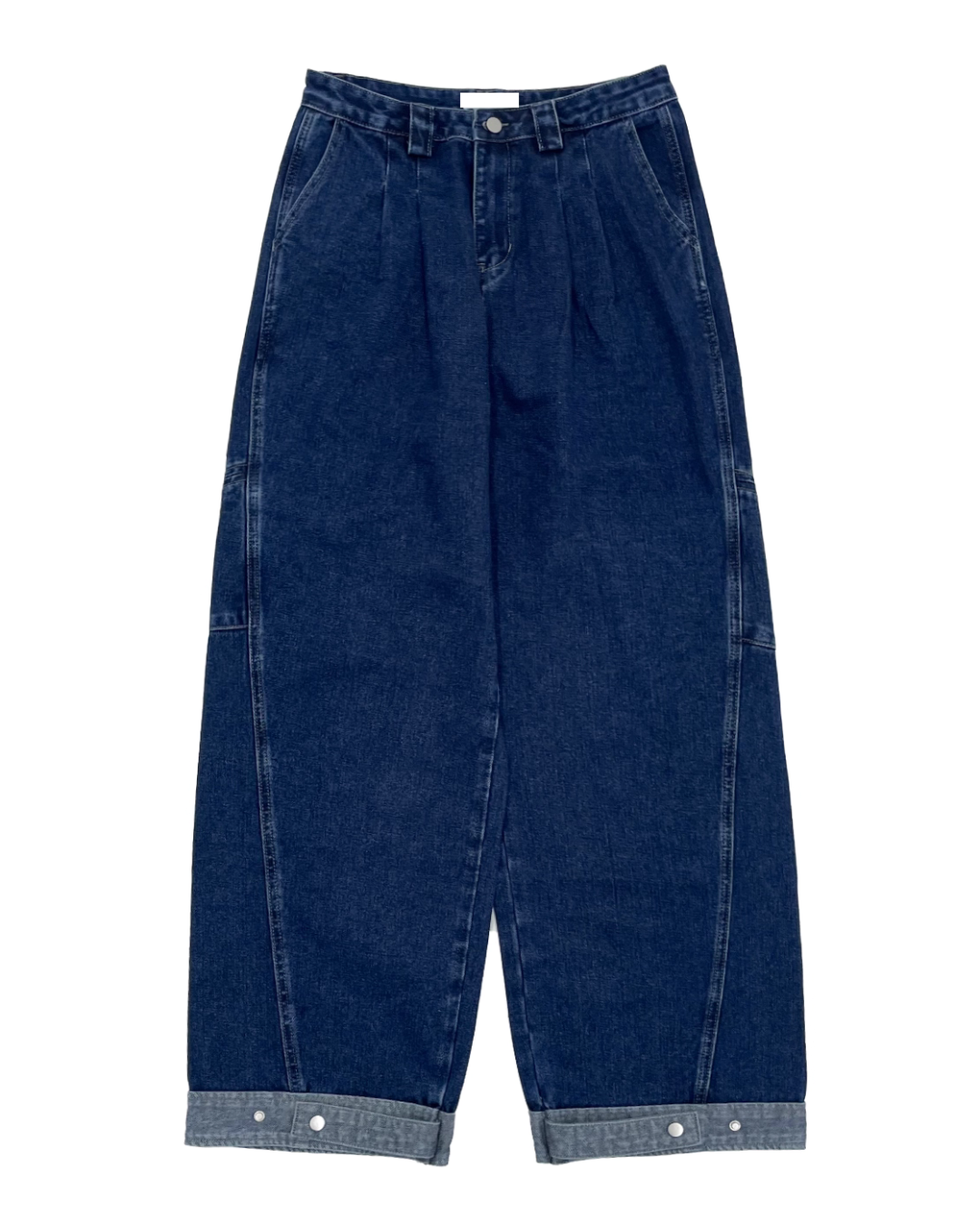 Retro Blue Denim Jacket / Wide Denim Pants MCY0011