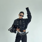 Napoleon-Style Zip-Up Hoodie YLS1071