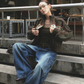 Cropped Color-Block Track Jacket WWP0015