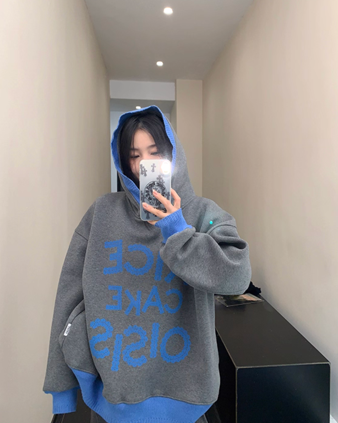 Big Logo Sweat Hoodie YLS1003