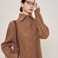 Cable Half-Zip Knit Dress SUY0015
