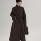 Stand Collar Wool Coat SRS0370