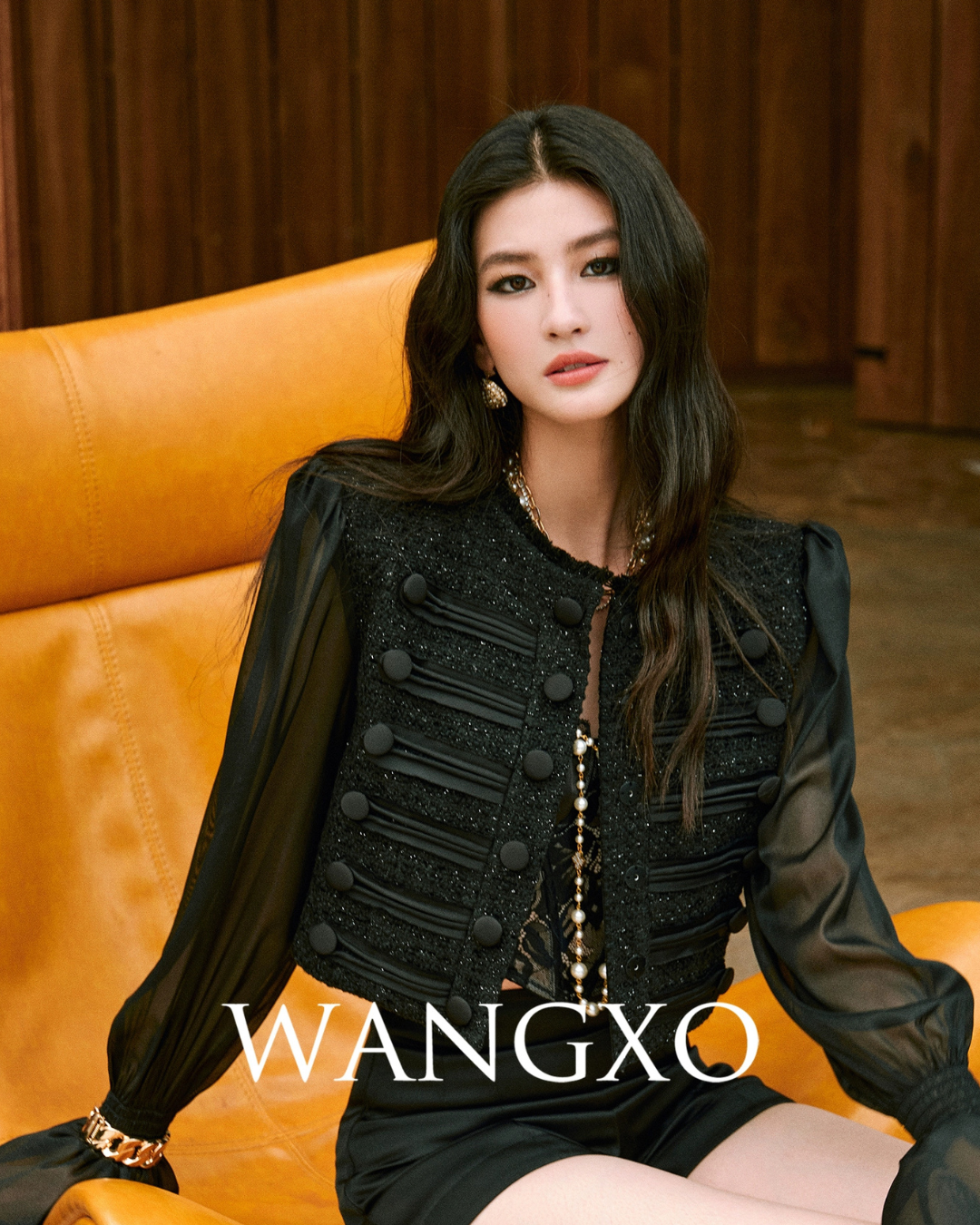 Short Trumpet Sleeve Jacket WNG0005