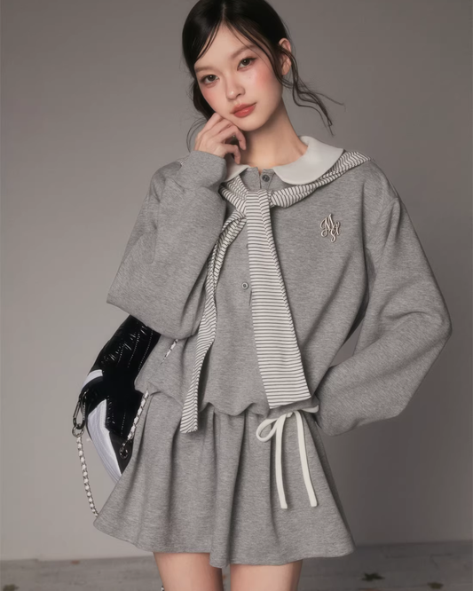 Sweatshirt Mini Dress MST0011