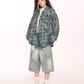 Retro Plaid Distressed Shirt BGS0044