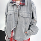 Paid Shirt Docking Denim Jacket YLS0127