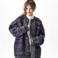 Multi Border Knit Cardigan HGX0037