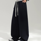 Layered Design Wide Sweatpants ACS0391