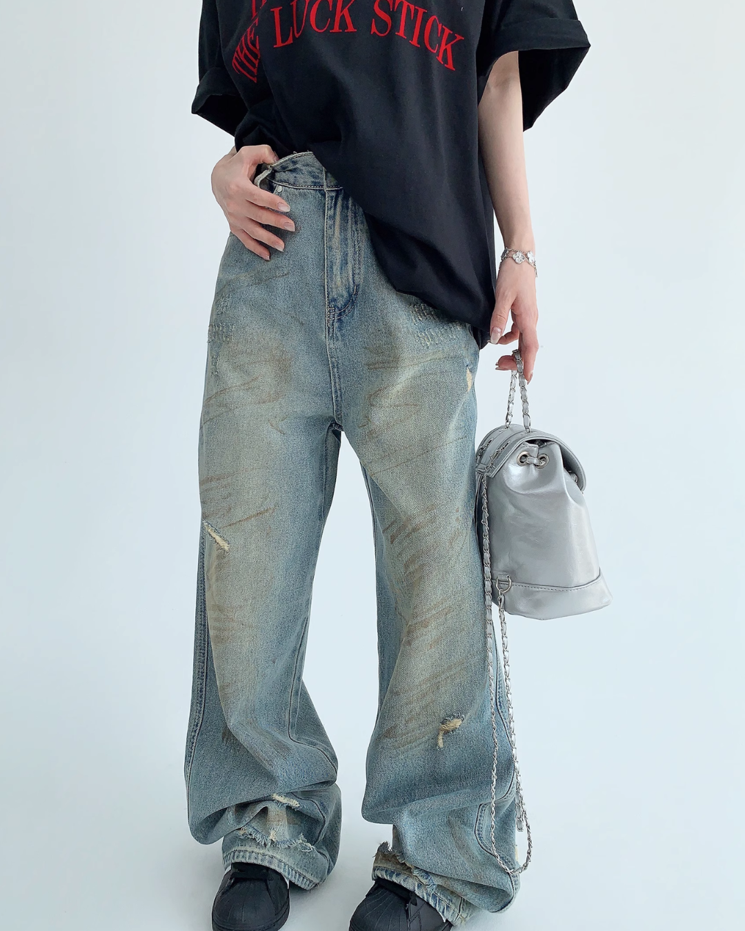 Vintage Denim Pants YLS0181