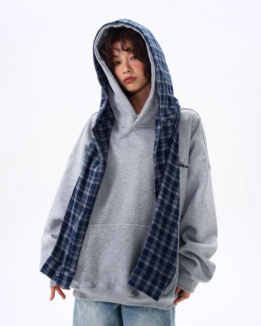 Layered Style Pullover Hoodie HGX0029