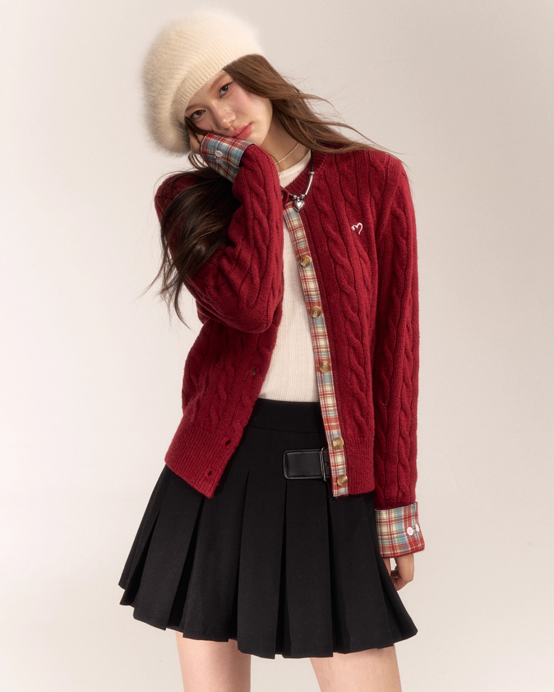 Retro College Short Knit ASG0051