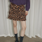 Leopard Frill Mini Skirt RLZ0010