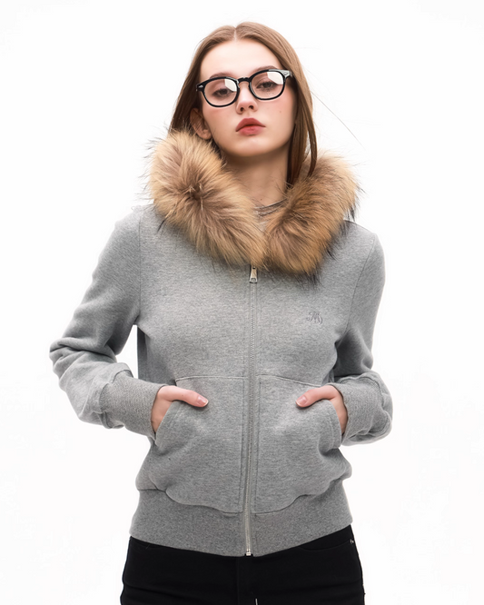 Far Hood Zip Up Hoodie MDB0004