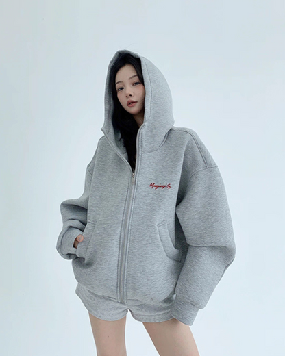 Back Logo Sweat Hood Jacket YLS0908