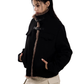 Suede Stand Collar Eagle Jacket  ZTS0020