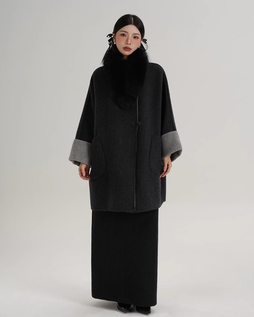 Straight Long Skirt SRS0399