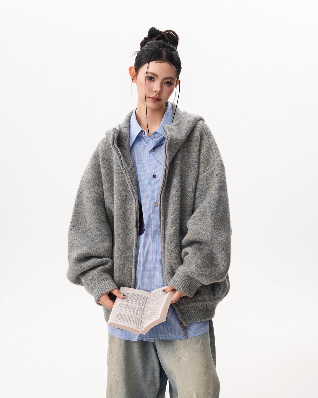 Double Zip Hoodie BWA0008