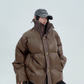 High Neck Volume Down Coat YLS0653