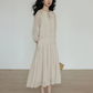 Feminine Tiered Long Dress VAS0197