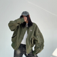 Zip Side Line MA-1 Blouson YLS0823
