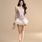Big Ribbon Mini Dress LAS0017