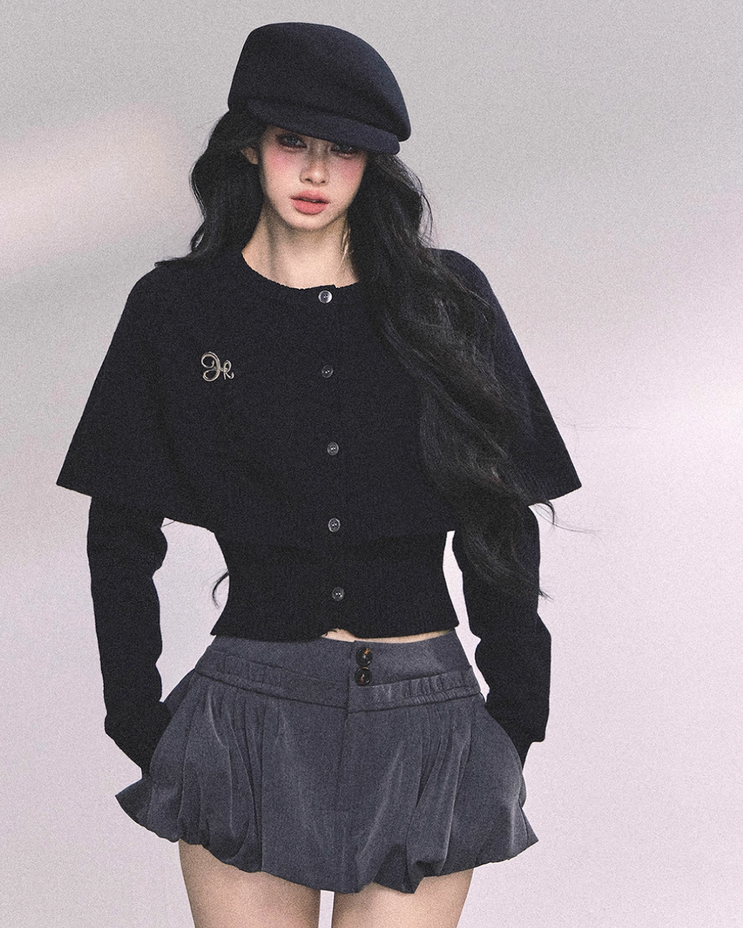 Cape Long Sleeve Knit LAS0047