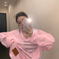 V-Neck Print Long Sleeve T-Shirt  YLS1044