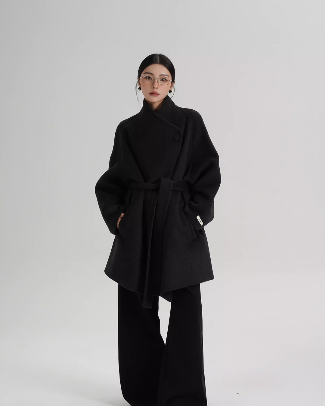 Collar Wool Coat SRS0352