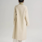 Scarf Collarless Coat SRS0412