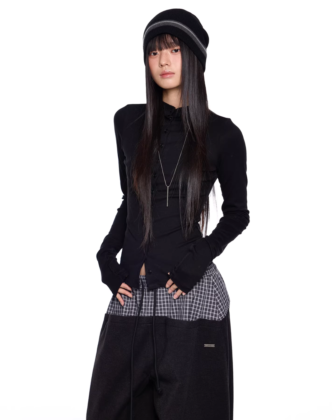 Slim-Fit Layer Top EZK0092