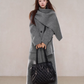 Scarf Collar Wool Coat WDB0004