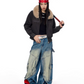 Fur Hood Zip Hoodie ICM0093
