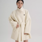 Mid Length Belted Wool Coat SRS0363
