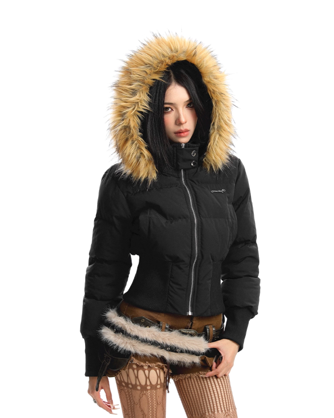 Fur Down Short Jacket BGS0039