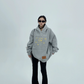 Embroidered Fleece Pullover Hoodie YLS0672