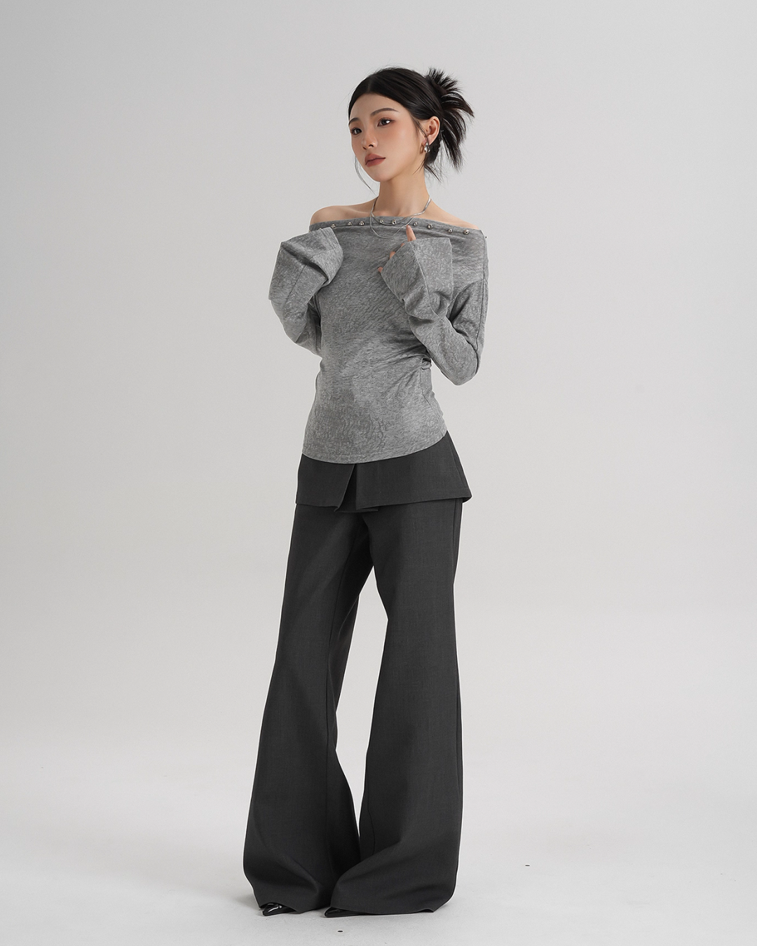 High Waist Skirt Pants SRS0356