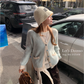 V-Neck Striped Cardigan DEM0017
