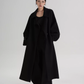 Stand Collar Long Loose Wool Coat SRS0361