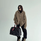 Oversized Hooded Knit Cardigan YLS1059