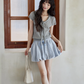 French Sleeve Knit Top SMS0027