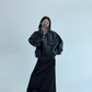 Stand Collar Fake Leather Blouson YLS0909