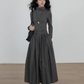 Half-Turtleneck Long Dress VAS0185