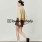 Round Neck Compact Knit Cardigan LLA0414